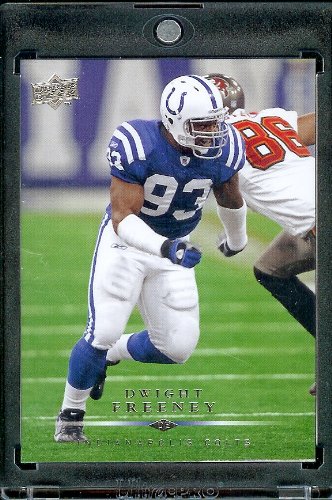 2008 Upper Deck #78???? Dwight Freeney - Indianapolis Colts - NFL Trading Cards in a Protective Display Case!