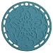 Le Creuset Silicone 8" Round French Trivet, Caribbean