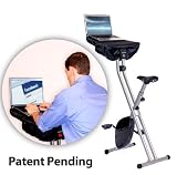 *NEW* FitDesk Fitness Space Saving Semi Recumbent X Bike for Laptops and Gaming