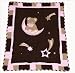 Custom Baby Girl Boutique - Brown Pink Bear and Moon 13 PCS Crib Bedding Set Custom Baby Girl Boutique - Brown Pink Bear and Moon 13 PCS Crib Bedding Set