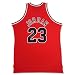 Michael Jordan Chicago Bulls Autographed Away/Red Jersey