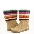 COACH Tatum New Boots "Camel Multi" color