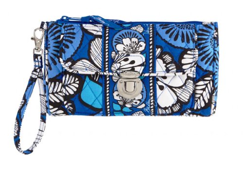 Vera Bradley Pushlock Wristlet
