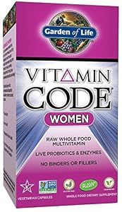 Garden of Life Vitamin Code Women's Multi, 240 Capsules
