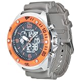 Freestyle Men's FS84944 The Precision 2.0 Classic Round Analog-Digital Dual Time Zone Watch