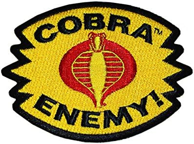 GI Joe Cobra Enemy! Iron-On Patch