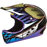 Fly Racing Lancer Youth Full Face Bike Racing BMX Helmet - VooDoo / Large