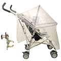 Habillage pluie avec armature pour poussette b�b� sans capote