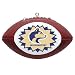 WASHINGTON HUSKIES Mini-Replica NCAA Football CHRISTMAS ORNAMENT (Star Design)