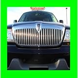 LINCOLN AVIATOR 2003-2005 CHROME GRILLE GRILL KIT 03 04 05 2004 LX LUXURY by CEC