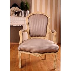 HISTORISCHER BAROCKSESSEL IM SHABBY CHIC OPTIK