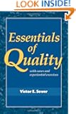 Essentials of Quality with Cases and Experiential Exercises