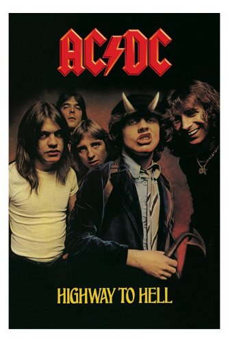 Empire 291561 AC/DC Highway to Hell Rock Musik Poster, Plakat ca. 91,5 x 61 cm