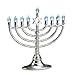 Rite Lite Premium Silvertone Electric Menorah