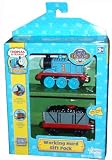 Thomas and Friends The Great Discovery Take Along Train 2 Pack Set - Working Hard Gift Pack with Exclusive Working Hard Die-Cast Thomas and Giggling Troublesome Truck with Sound
