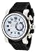 Adee Kaye #AK7233-M Men's Future Collection Silicone Rubber Strap Chronograph Watch