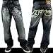 Ed Hardy エドハーディー ドラゴン VS ドラゴン デニム グラインド ハウス デニムパンツ