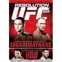 UFC 125: Resolution