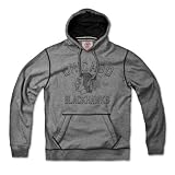 NHL Men's Chicago Blackhawks Halfback Hood (Grey, Large)