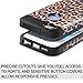 iPhone 5S Case, ELOVEN Ultra Slim Exact Fit Hybrid Dual Layer Shockproof Colorful Picture Design Soft TPU & Hard PC Bumper Protective Armor Case Cover for Apple iPhone 5S/5 - Leopard