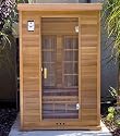 Sun Life Malibu - 2 Person Sauna Hemlock - FAR Infrared Carbon Fiber Portable New