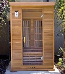 Malibu-2PersonInfraredSauna,CanadianRedCedar,CD