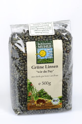 Bohlsener Mühle Linsen wie du Puy, 3er Pack (3 x 500 g Packung) - Bio