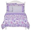 Butterfly Flourish Bed In A Bag Comforter - Purple (Twin)