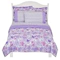 Butterfly Flourish Bed In A Bag Comforter - Purple