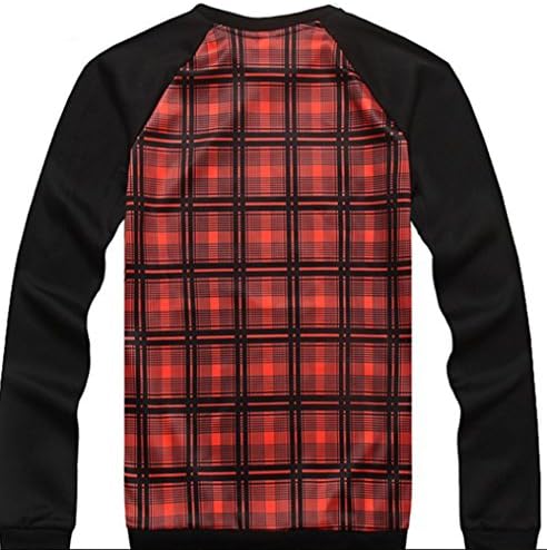 Yhting Men's Fashion Skateboard Boy Fleeces Casual Sweater Athletic Sweatshirt <Fashion Logo>