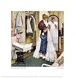Prom Dress Art Styles Giclee Poster Print By Norman Rockwell 14x14