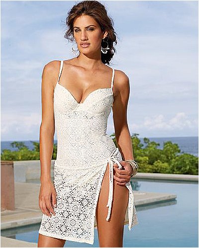 Shape fx crochet sarong.|