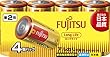 富士通 【Long Life】 アルカリ乾電池 単2形 1.5V 4個パック 日本製 LR14FL (4S)