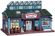 Lemax Harvest Crossing Village Weaver's Carpet Barn Lighted Building #95823