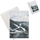 Jigsaw Puzzle of Tree lined ski slopes, Whistler mountain resort, venue of the 2010 Winter from Robert Harding