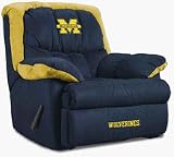 Michigan Wolverines Alumni Collection Home Team Recliner