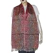 Printed Scarves Silk Vintage Accessories 20 x 72 inches (srft357)