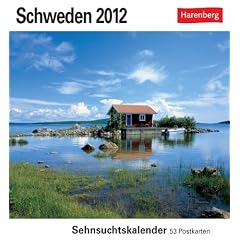 Schweden 2012: Sehnsuchts-Kalender. 53 heraustrennbare Farbpostkarten