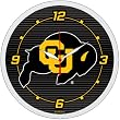 Colorado Golden Buffalo NCAA Round Wall Clock