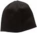 ECOnscious 100% Organic Cotton Thin Rib Beanie (Black)