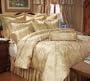 13PCS KING GOLD IMPERIAL COMFORTER SHEETS BED IN A BAG