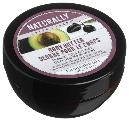 Upper Canada Soap & Candle Pressed Olive Avocado Body Butter, 6.4-Ounces, (Pack of 2) by Upper Canada Soap & Candle