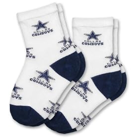 Click here to buy Dallas Cowboys Infant Socks (2-pack).