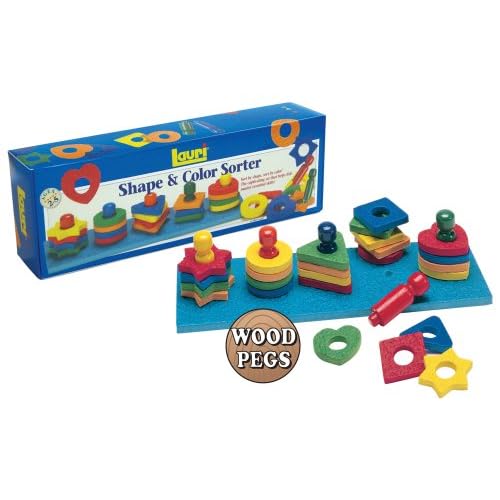 Lauri Toys Shape And Color Sorter