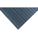 Composite Rib Corrugated Rubber Floor Mat and Runner - Black - 3mm x 4ft rolls