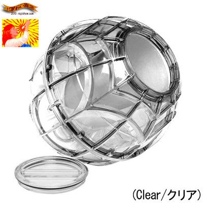ローリングアイスボール『プレイ&フリーズアイスクリームメーカー』- Play and Freeze Ice Cream Maker (Clear/クリア)