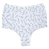 Women's Fancy Pants Double Ballpocket Tennis Panty - Hunter Green Players on White