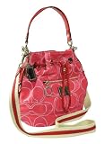 【アウトレット コーチ】 COACH ポピー POPPY シグネチャールレックスクリンチ 17930 ルビー SV/RB