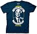 The Naked Gun Sgt. Frank Drebin Classic Movie Film Flick Adult Navy Tee Shirt T-Shirt, Large