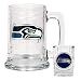 SEATTLE SEAHAWKS BEER MUG AND SHOT GLASS BOILERMAKER SET